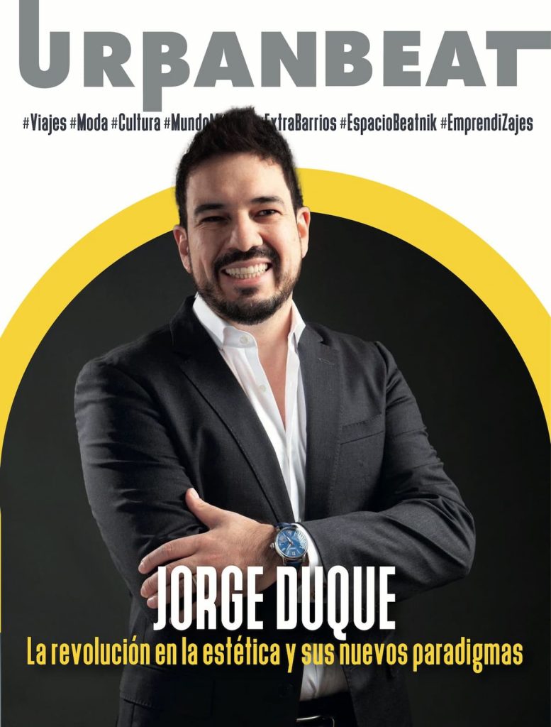 Dr. Jorge Duque Silva portada revista Urban Beat